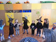 Čarodějnický den ve školce